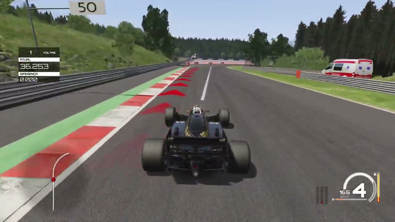 Ayrton Senna Lotus-Austria Regional Hotlap