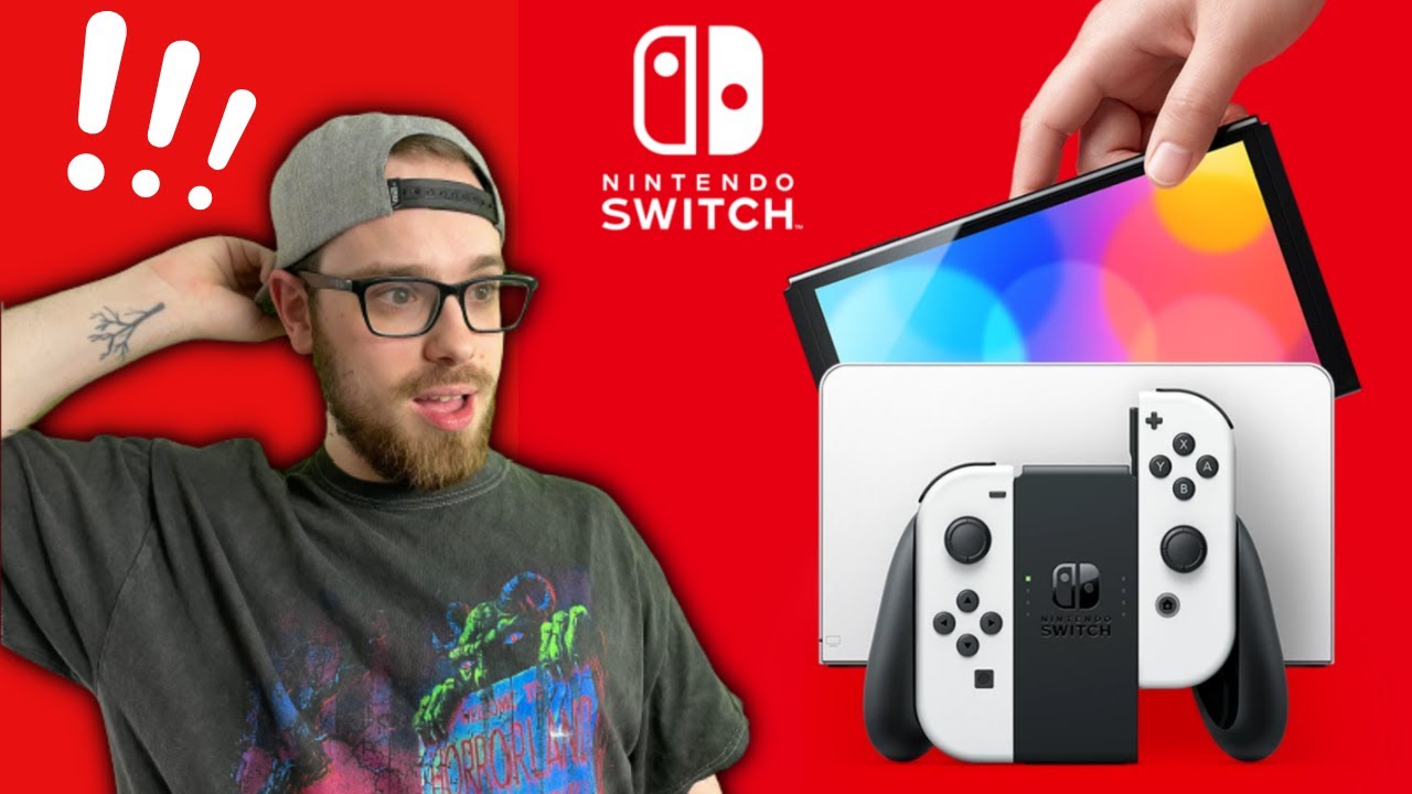 REACTION- Nintendo Switch (OLED model) | IT'S REAL!!