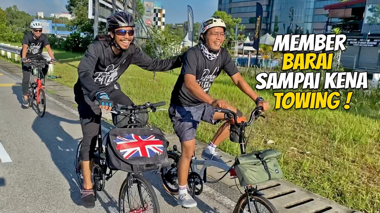 SHAH ALAM KE BUKIT GASING PETALING JAYA | MENGANTUK KAYUH SAMPAI JATUH MEMBER | PEDALFIFTEEN | GBL