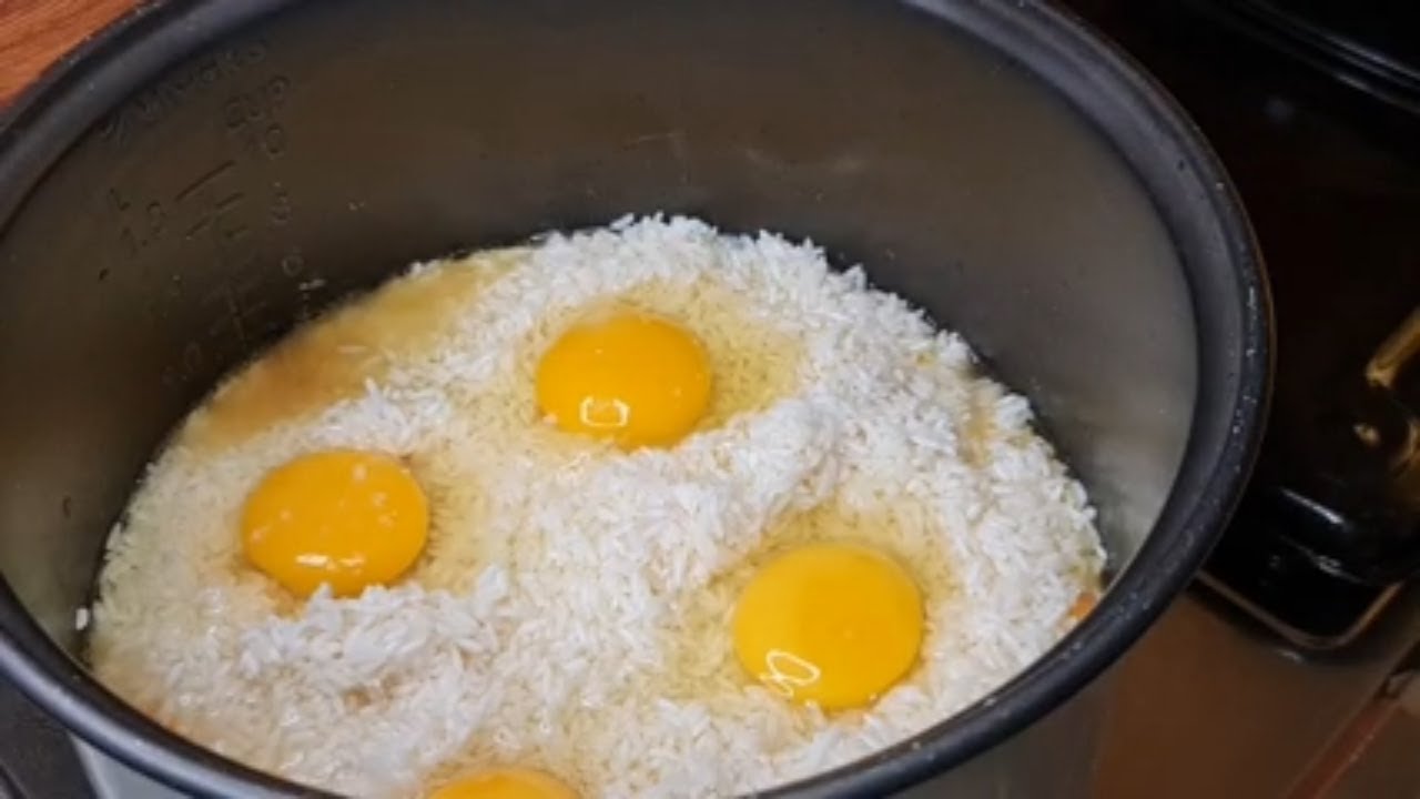HIDDEN RECIPES OF VIRAL EGG RICE | RICE COOKER EGG RICE