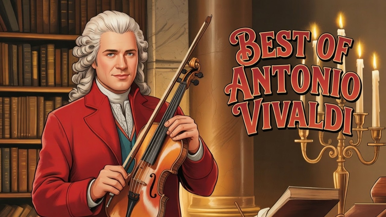 The Best of Vivaldi 🎻 15 Most Popular Works | Relaxing Classical Violin Music for Healing & Calm