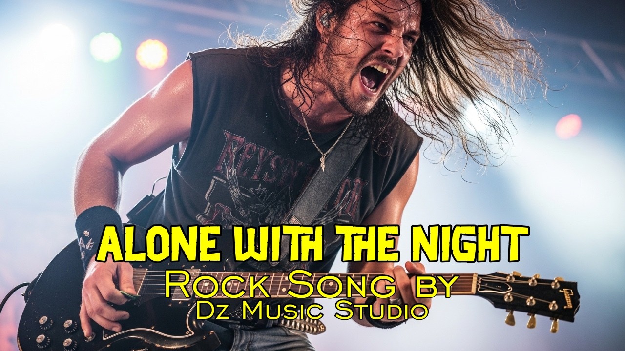Alone With the Night | Emotional Slow Rock | DZ Music Studio