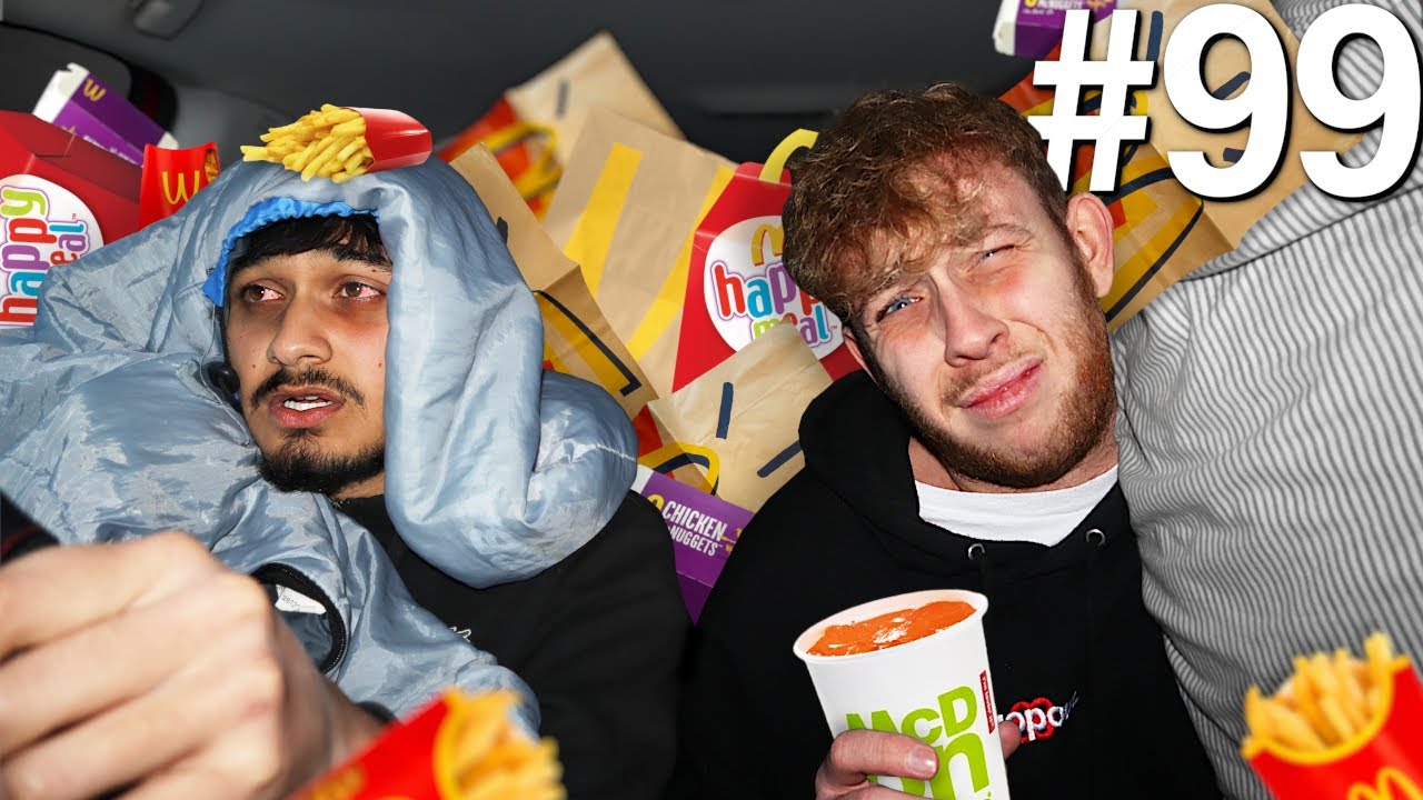 Driving In Mcdonalds Drive Thru Until We Get BANNED