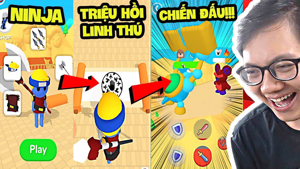 Sơn Đù Sở Hữu Nhẫn Thuật Ninja Triệu Hồi Linh Thú Mạnh Nhất Trong Summoner Master
