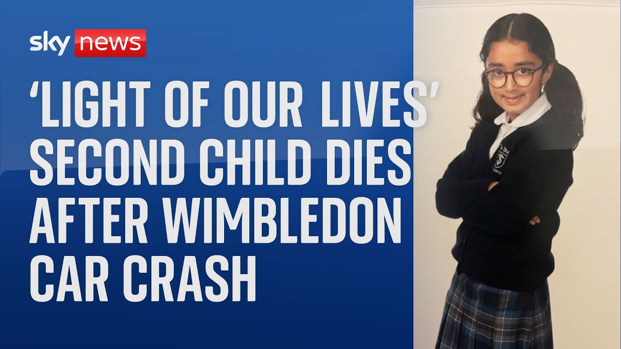 Second child dies following Wimbledon car crash