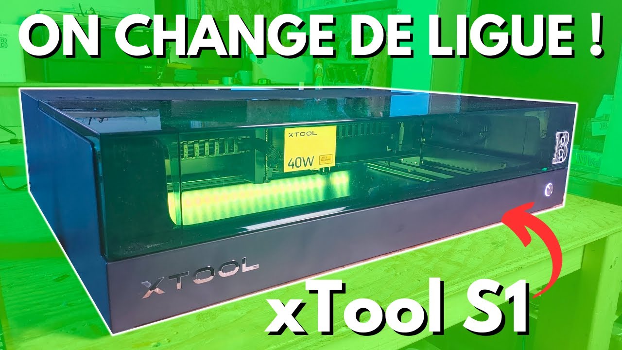 xTool S1 : La crème des lasers à diode? [Alerte au divulgâcheur : OUI!]