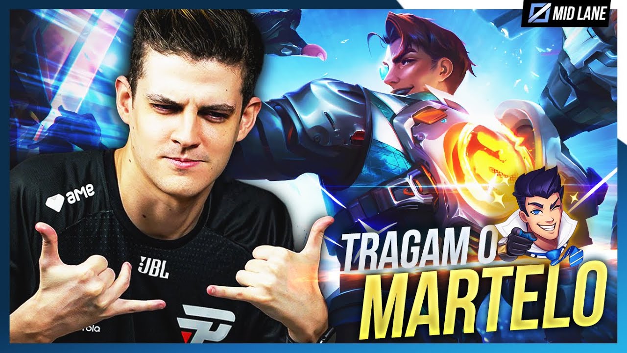 Apenas MARTELADAS POTENTES nesse jogo de JAYCE MID! 🔨