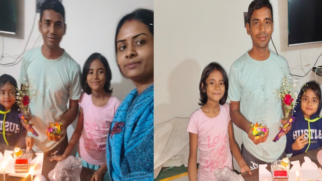 রাত বারোটার সময় birthday celebrationকরলাম বর সারপ্রাইজ হয়ে গেল।#trending #viral #bengali vlog