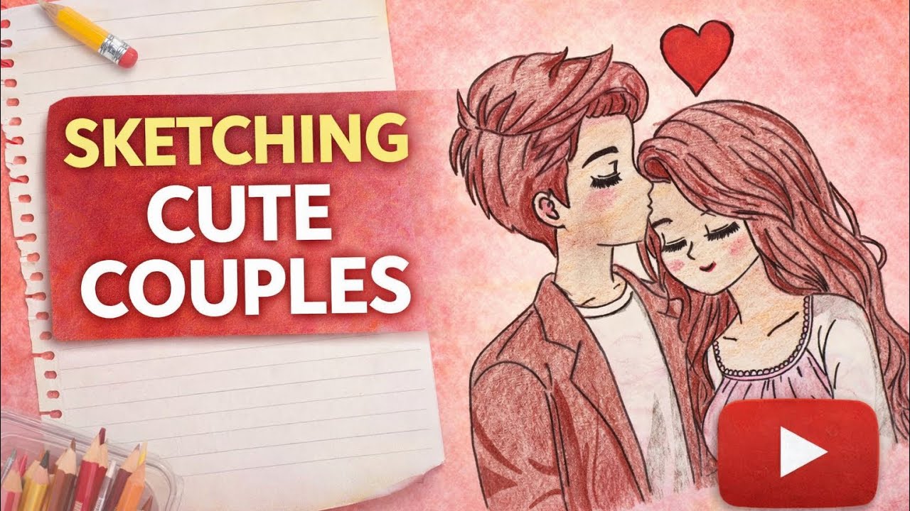 Pencil strokes, endless love.. |how to draw sketch guide #drawing #sketch #love #valentinesday 