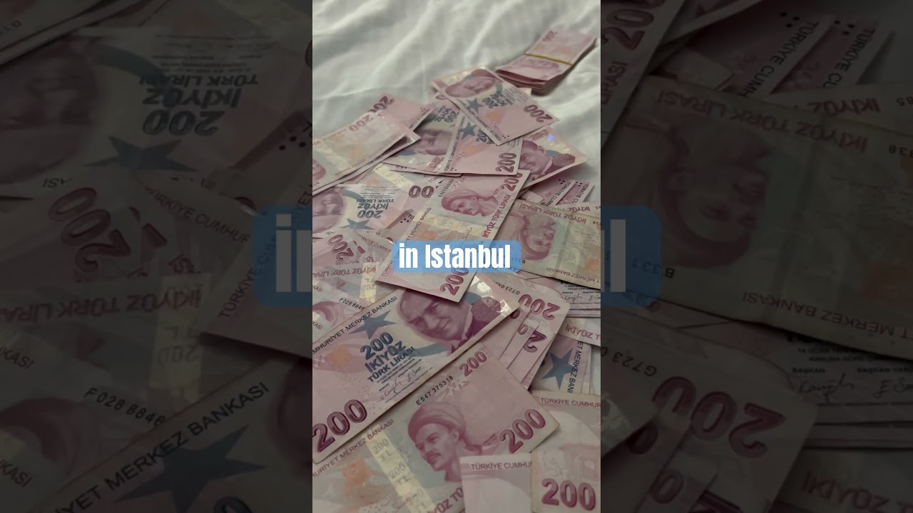 Turkish lira is king in #istanbul #turkey. Highly recommend changing money deep inside Grand Bazar