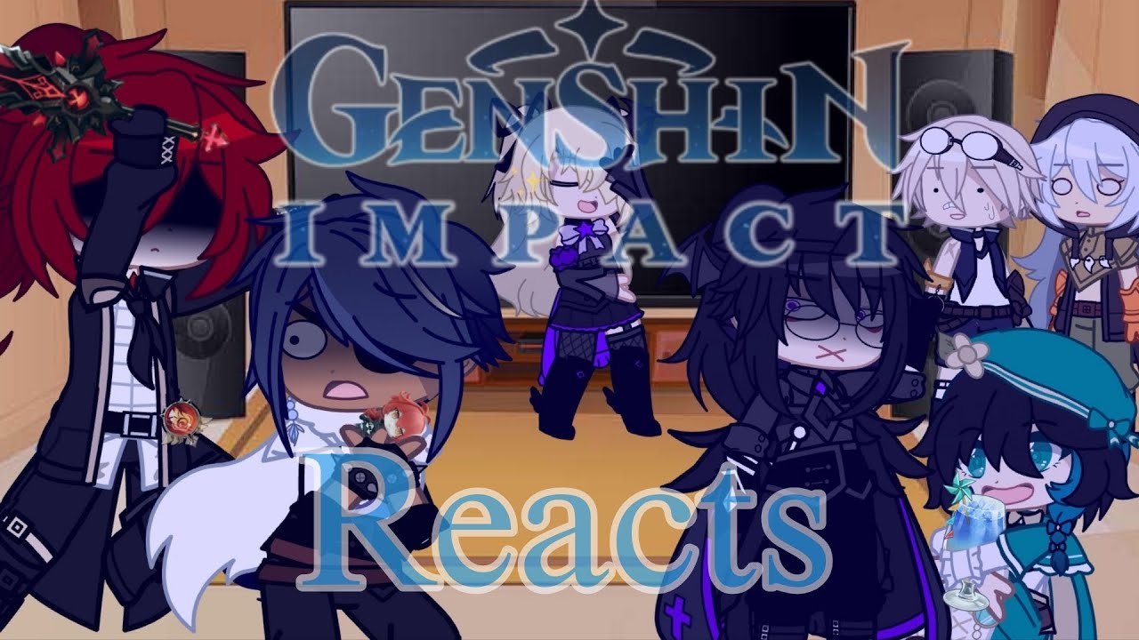 Genshin mondstat characters react to tiktok+yt shorts//Genshin impact//Gacha club