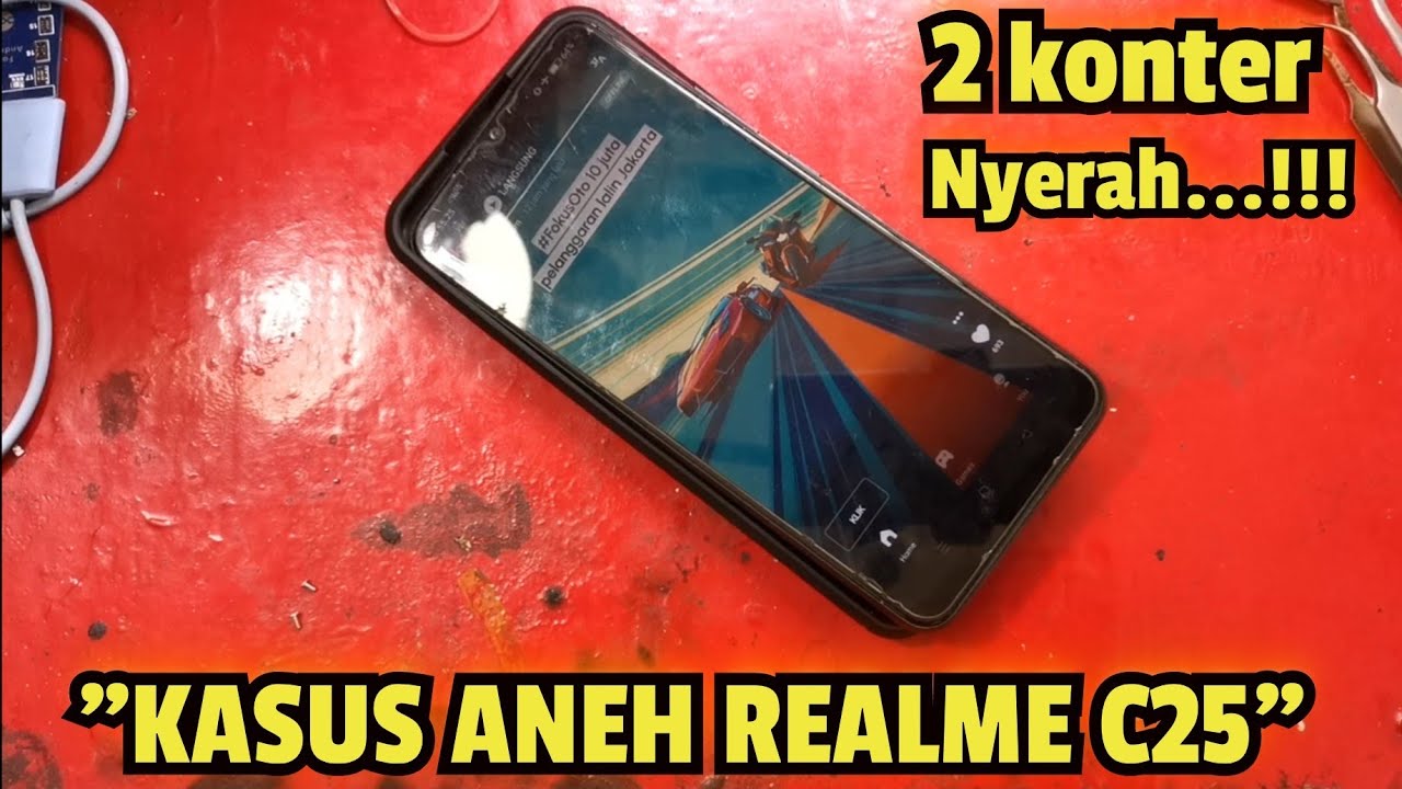 KASUS ANEH REALME C25 #teksovlog