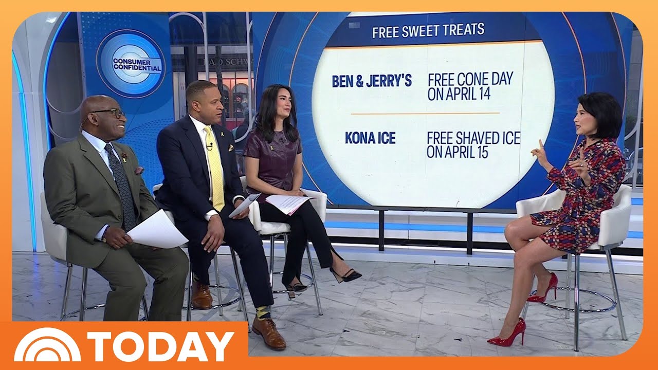April 2026 Freebies: Theme Park Passes, Ice Cream Cones, More