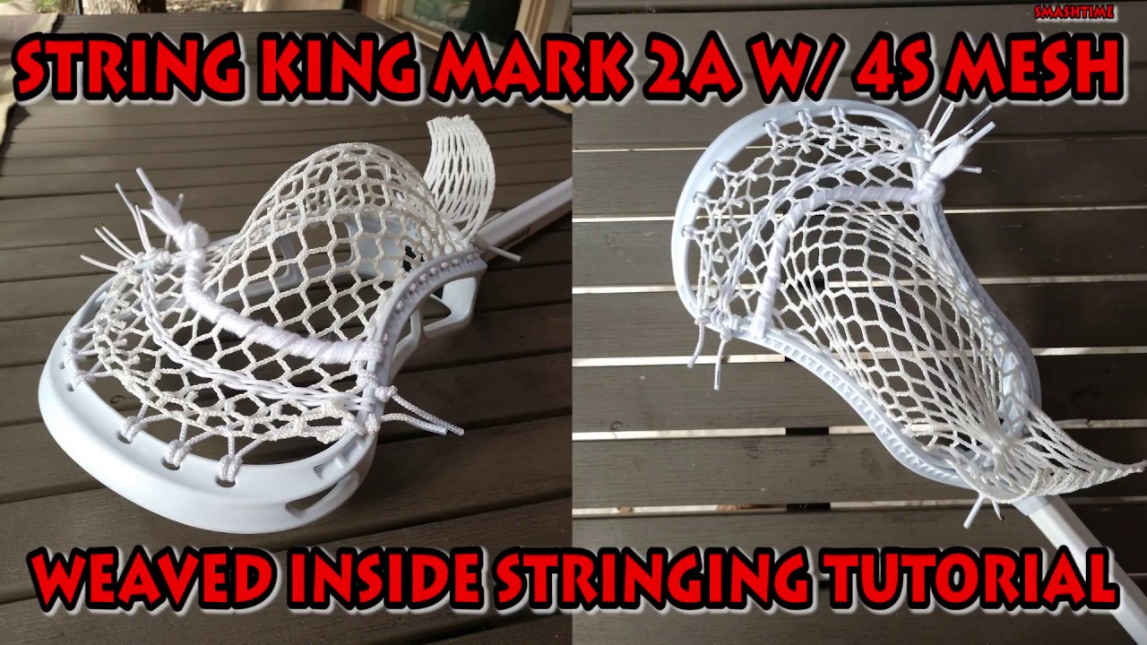 String King Mark 2A Weaved Inside Stringing Tutorial