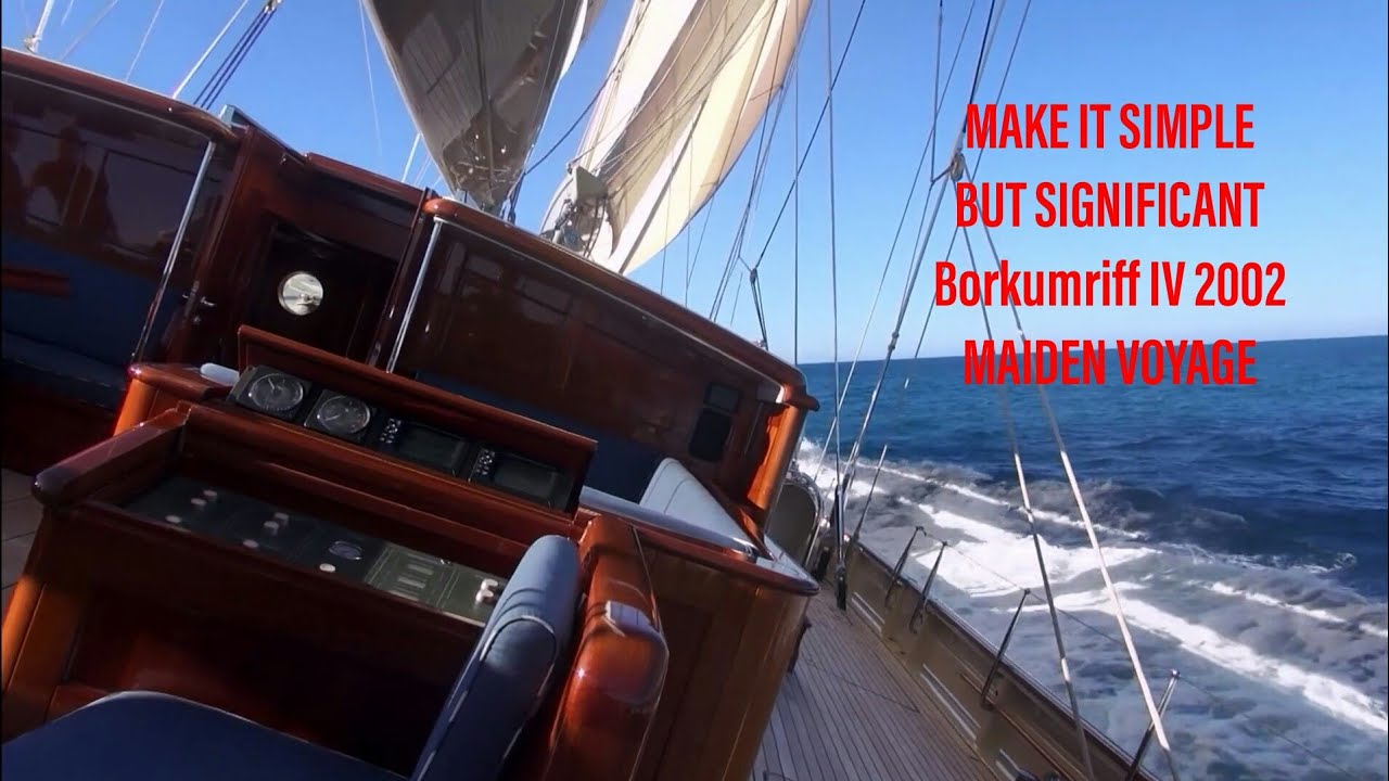 Borkumriff IV Maiden Voyage footage 2002