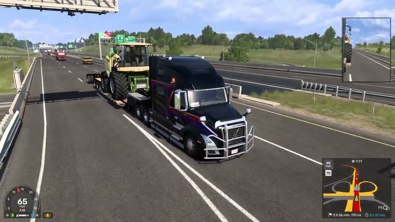 American Truck Simulator　マッカリスター～ローラ 377mile