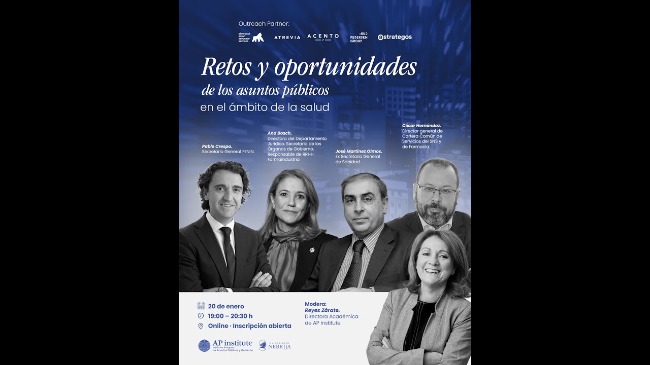 Retos y oportunidades de los asuntos públicos en el ámbito de la salud