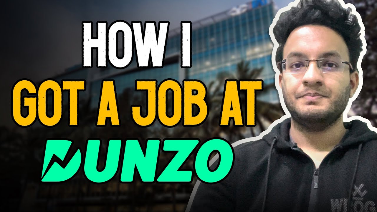 Как я устроился на работу в Dunzo | Как получить работу в Dunzo | Coding Ninjas
