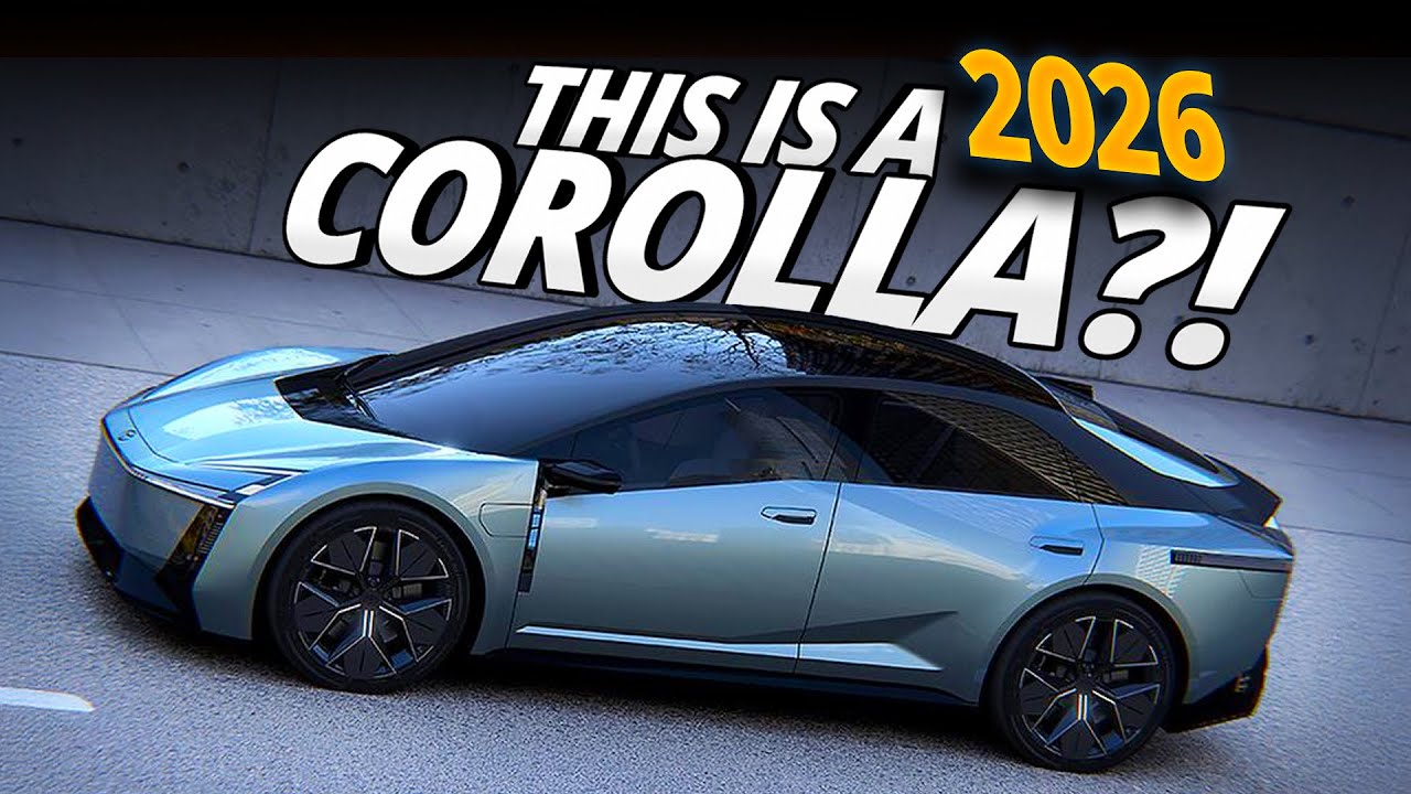 The Future of Toyota! Corolla Concept PREVIEW.... It's actually an EV!!!