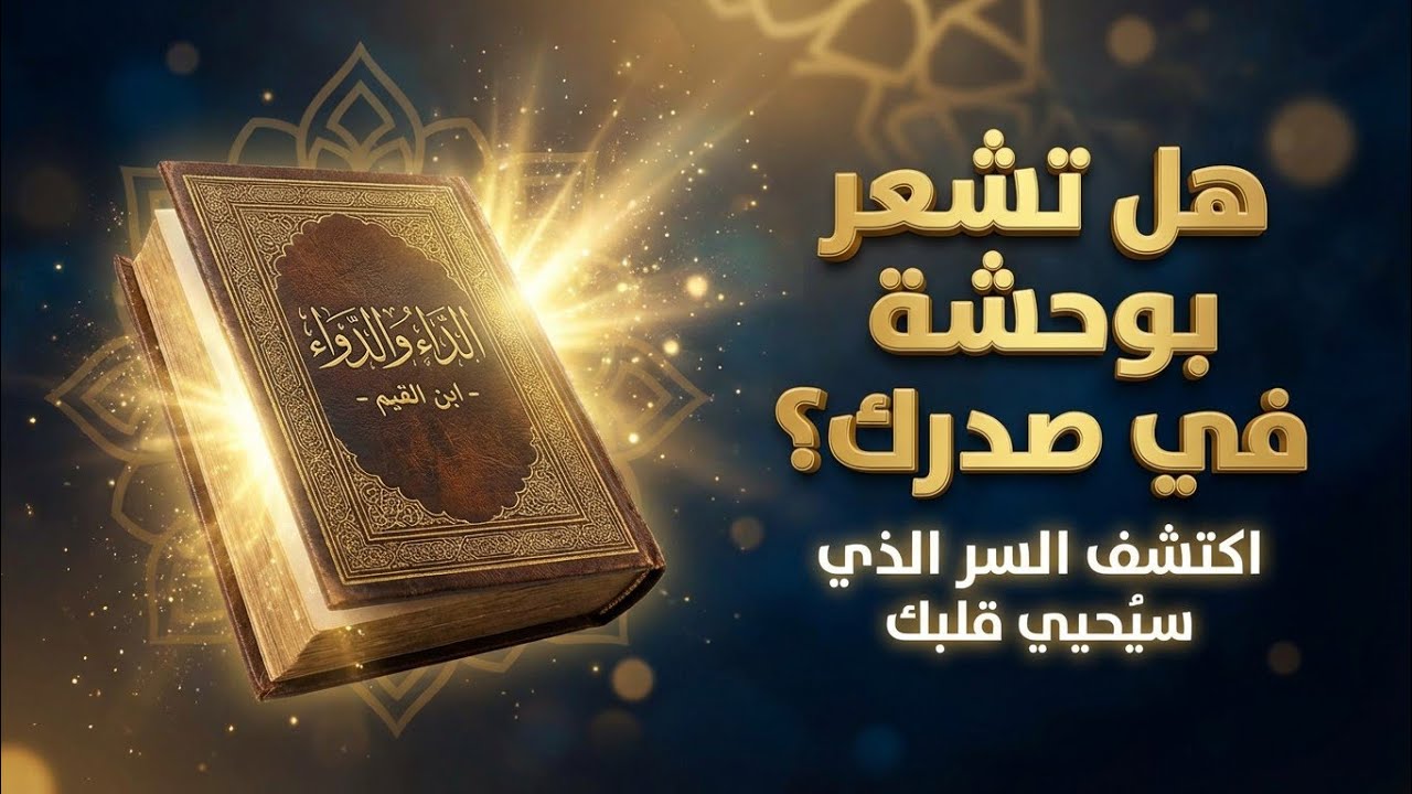 لماذا تشعر بالضيق رغم أنك تصلي؟ الإجابة الصادمة من كتاب الداء والدواء