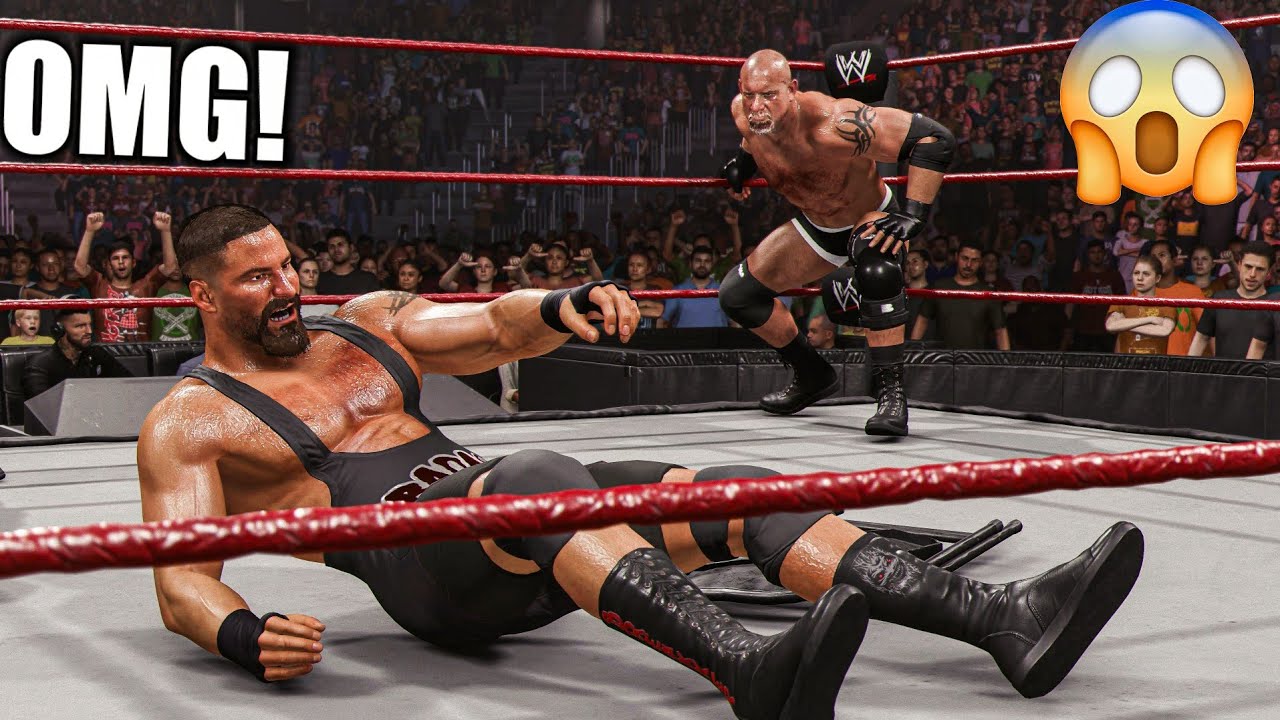 WWE 2K25: Голдберг против Брона Брейккера — матч без правил на Revolution! 💥🔥