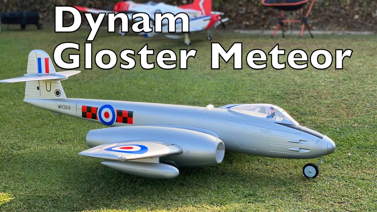 Dynam Gloster Meteor Review and Maiden Flight