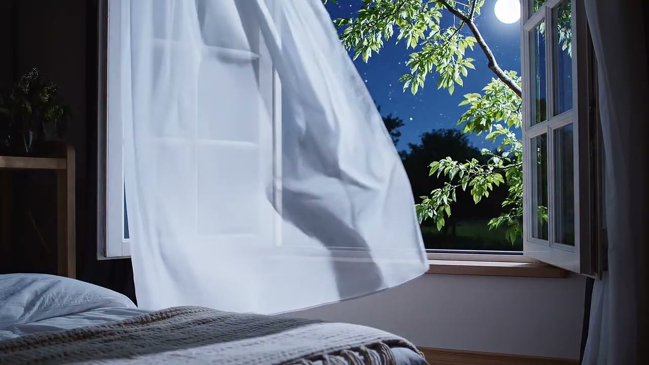 Sleeping with the windows open in the summertime ASMR