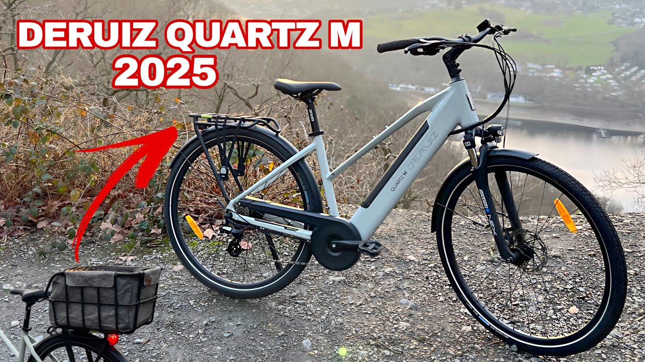 DERUIZ Quartz M 2025 im Test: 23,5 kg leichtes E-Bike mit 48V-System und sorgenfreier Reichweite!