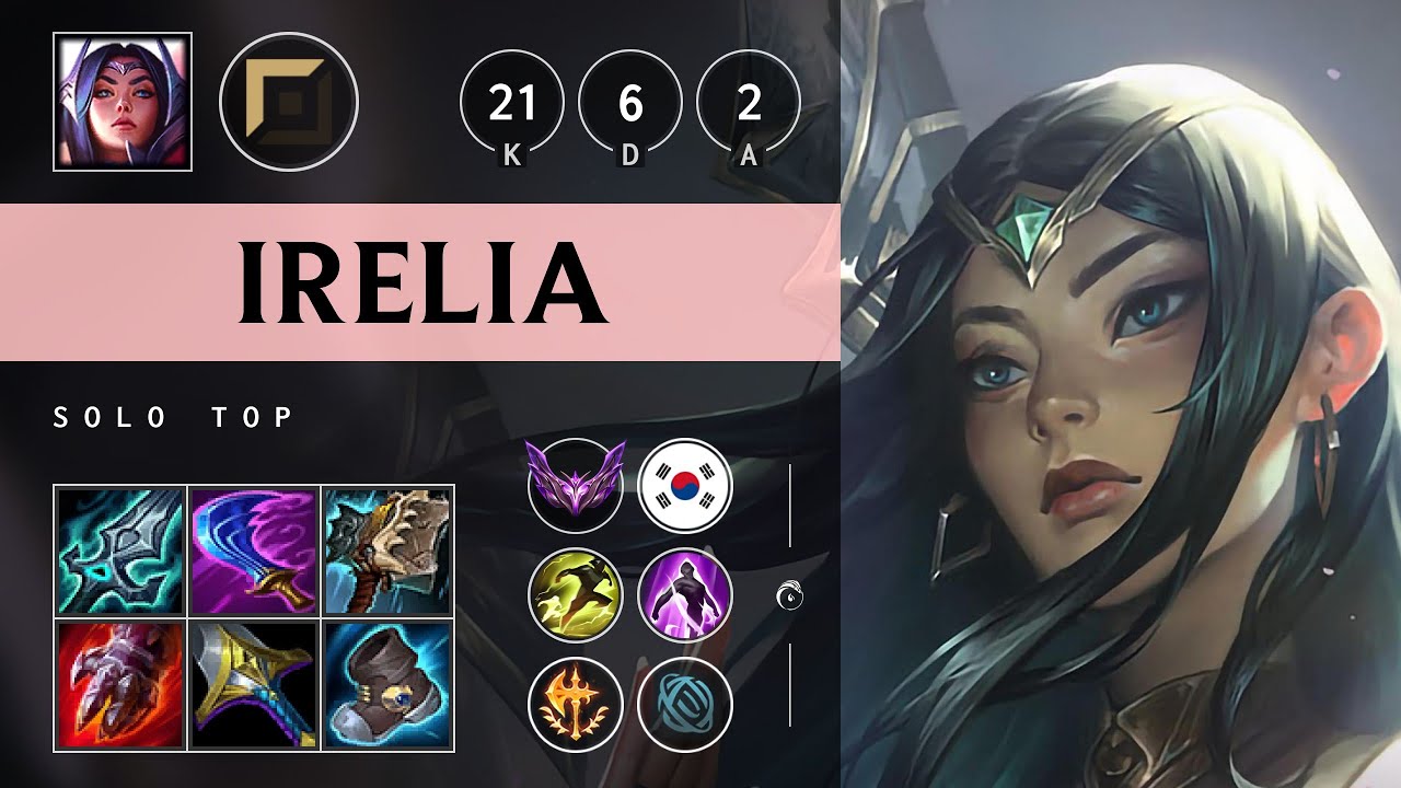 Irelia Top vs Rengar - KR Master Patch 25.09