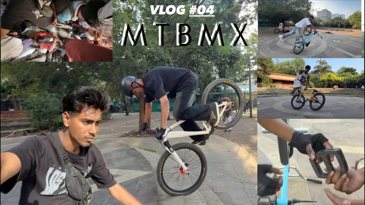 MTBMX || VLOG #4 || FUN RIDE AT BANDRA||LOCAL TRAIN || SHOAIB MTB