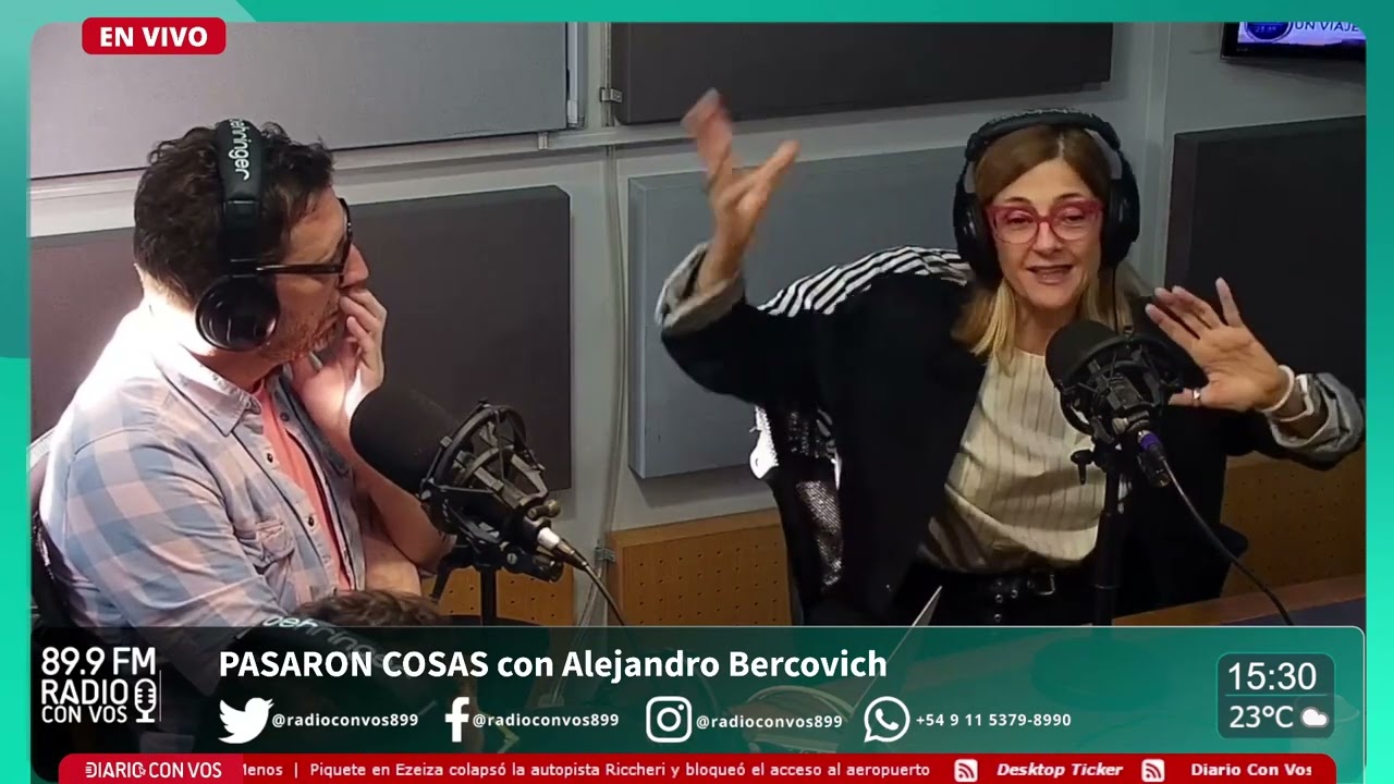 Boy Olmi y Carola Reyna en Pasaron Cosas
