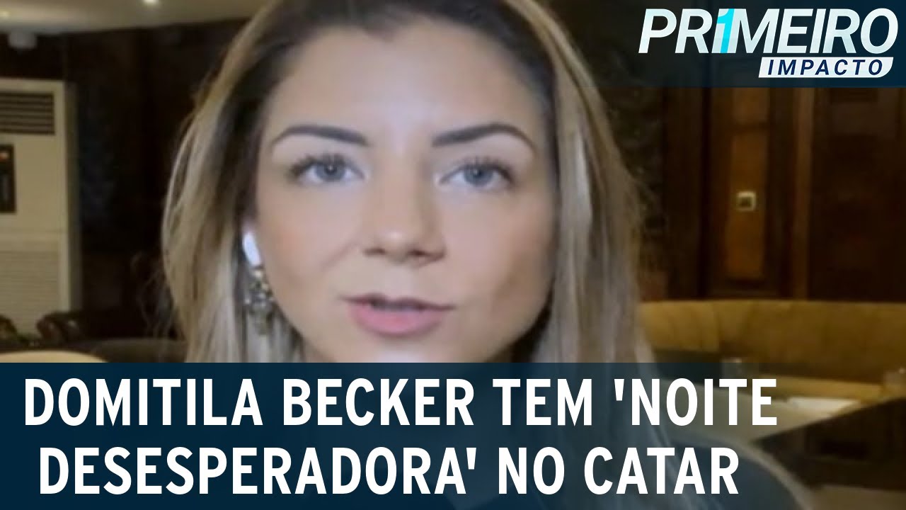 Jornalista do SBT &eacute; alvo de agress&otilde;es ao entrevistar iranianas no Catar | Primeiro Impacto(01/12/22)