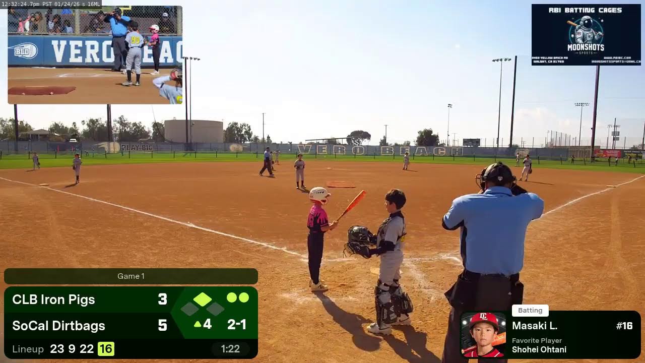 CLB Iron Pigs @ SoCal Dirtbags (2026.01.24)