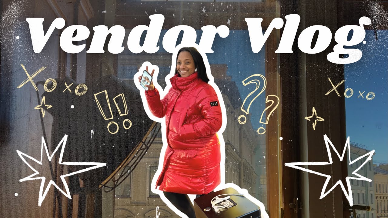 My First Holiday Market as a Vendor | Real Day in My Life 🎥