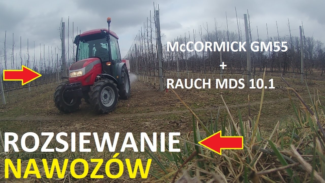 Sadowniczy Vlog #7/2021 - Rozsiewanie nawozów