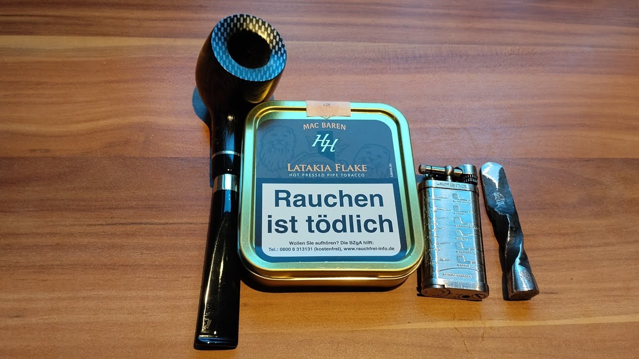 Latakia Flake, Mac Baren, Pfeifentabak 
