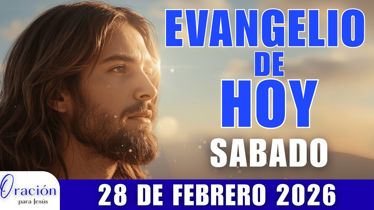 Evangelio De Hoy, Sabado 28 Febrero 2026  l Mateo 5, 20-26 #evangelio