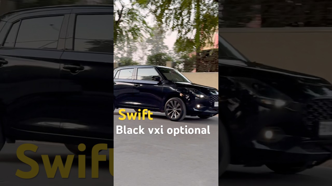 New swift black 2025 vxi optional