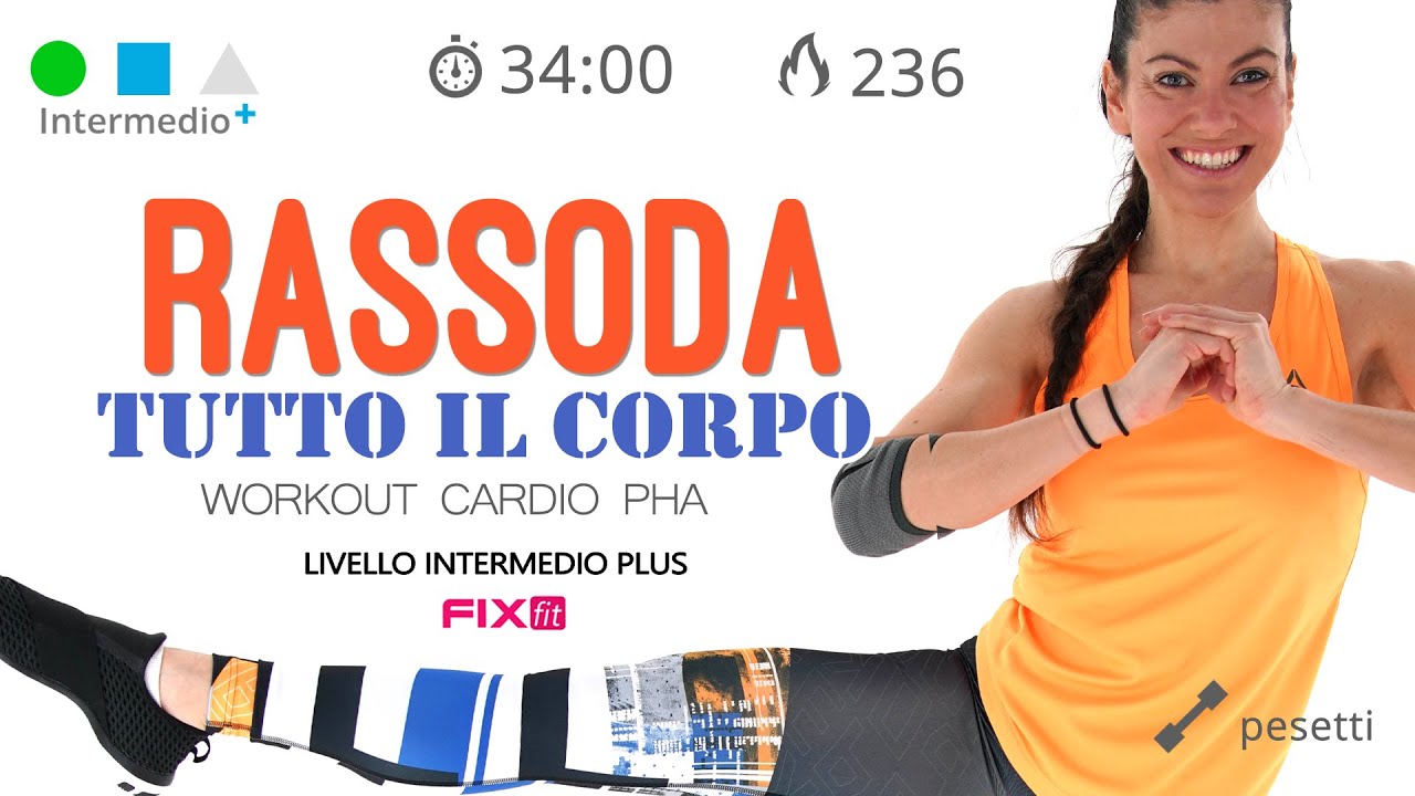 Cardio PHA! Allenamento Completo Total Body A Casa Con Pesetti