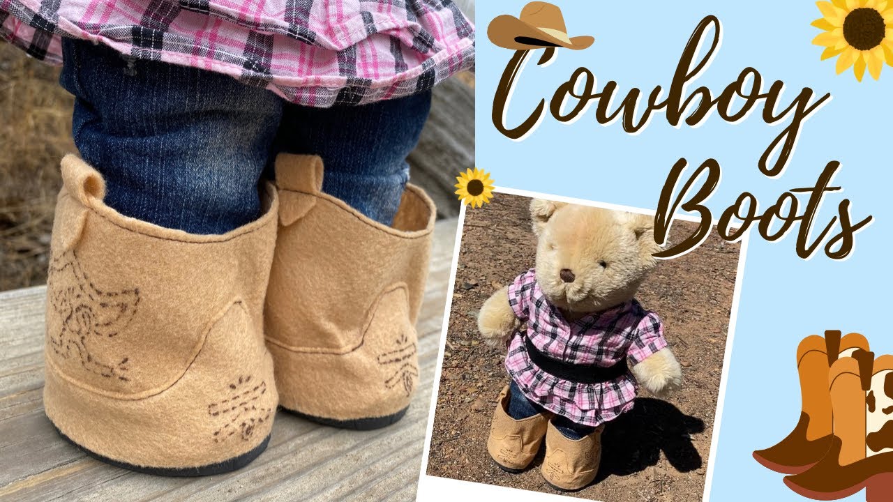 How to Make Cowboy Boots for a Stuffed Animal