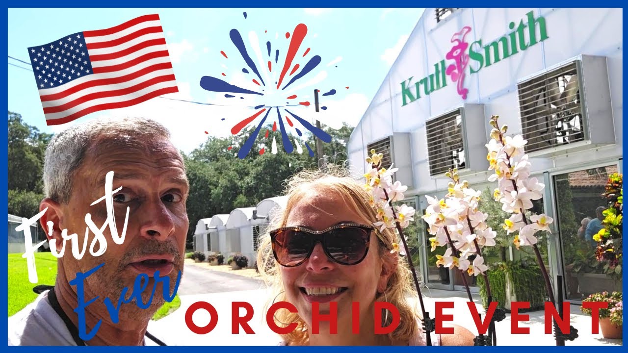First Ever Krull Smith 4th of July Orchid Event 2024.  Plus Dowiana talk with Jordan.