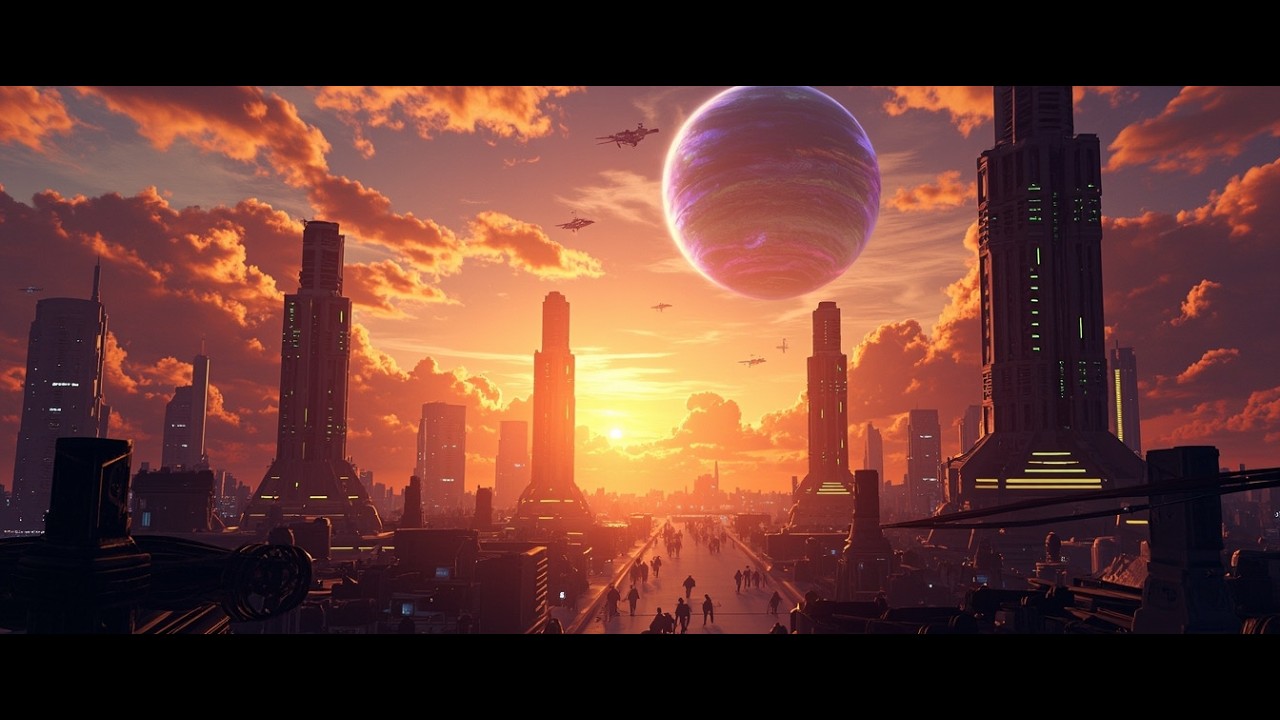 Music for Deep Work & Focus — Calm Nights in Future Cities