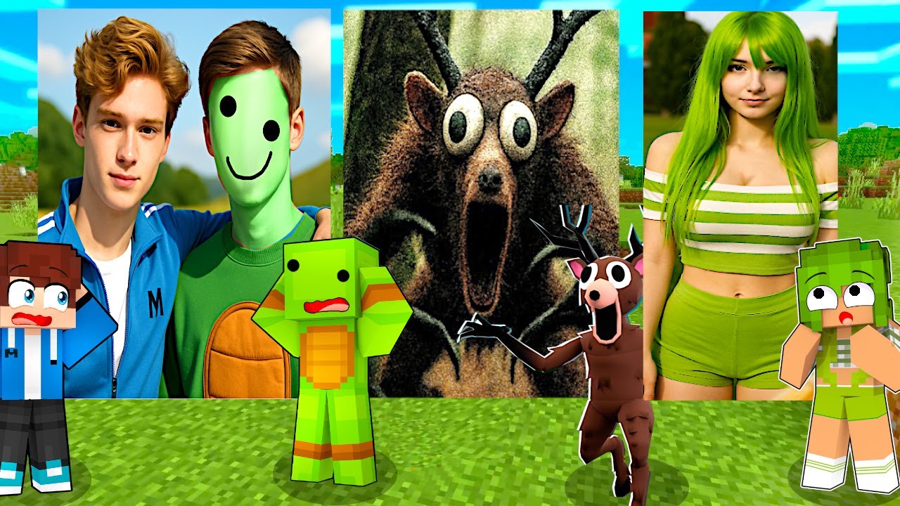 TA GRA POKAZUJE PRAWDZIWE TWARZE w Minecraft! (Jeleń 99 NOCY, Majki, Niko, Lumi)