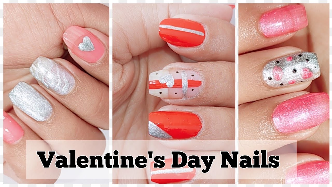 Beautiful Valentine's Day Nails