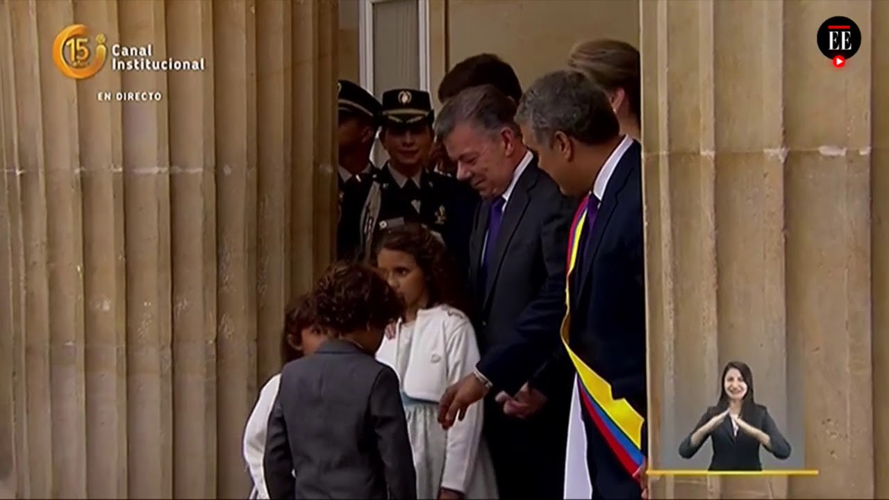 Así fue el incómodo encuentro entre Duque y Santos en la Casa de Nariño | El Espectador