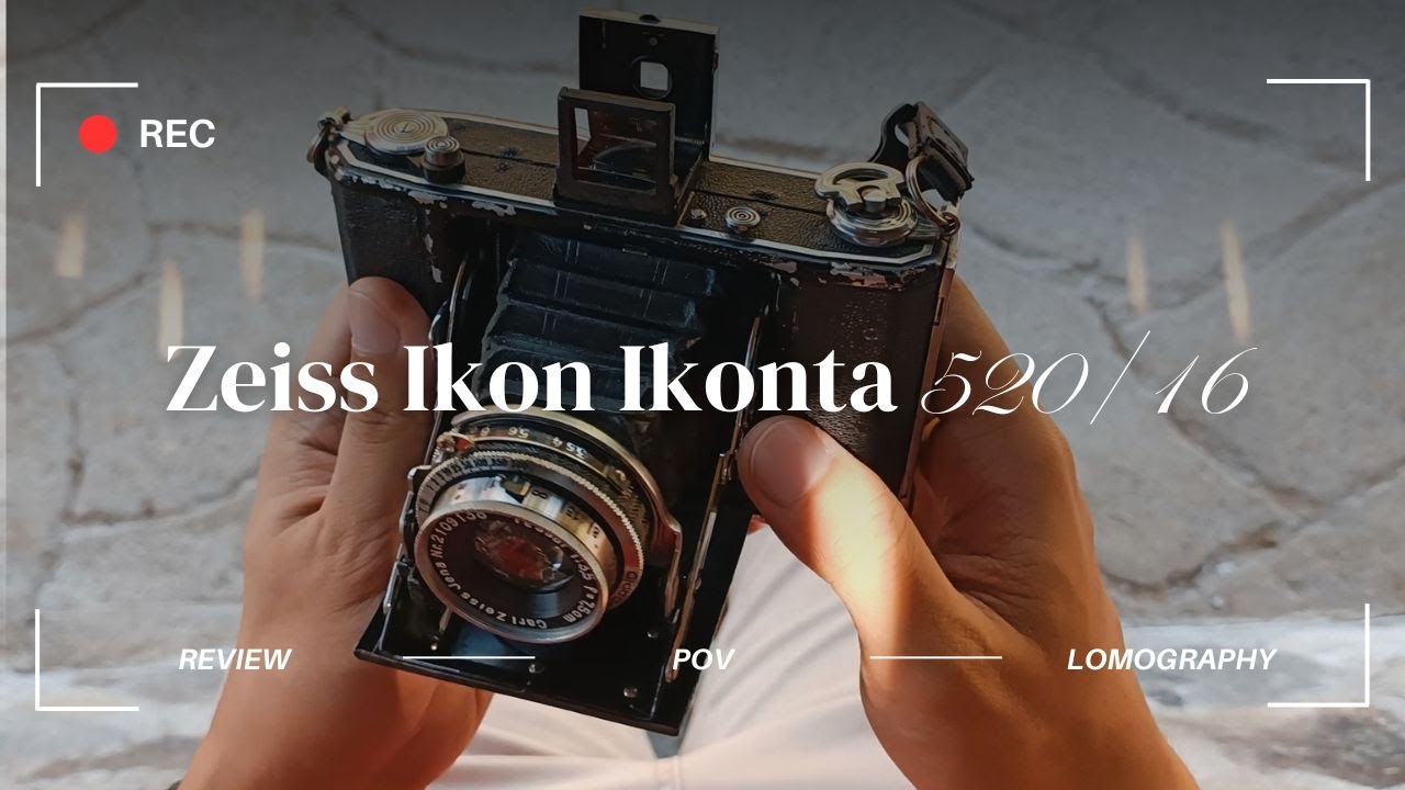 Pre-War Zeiss Ikon Ikonta 520/16 | Camera Overview | POV Photowalk Vlog | Tagalog | Insta360 GO2