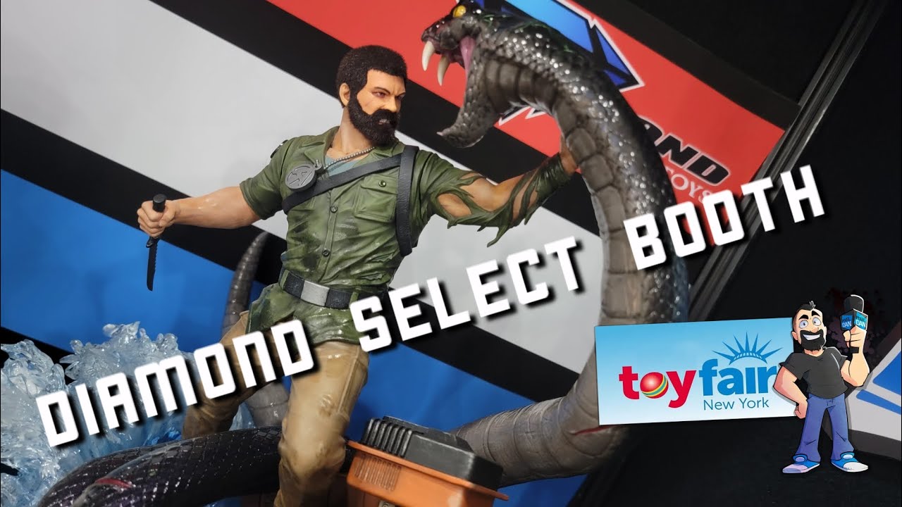 Diamond Select Toys Booth Walkthrough at Toy Fair 2023
