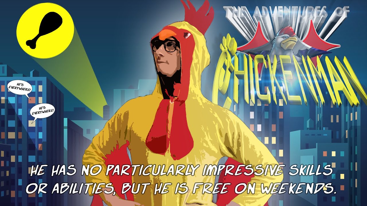 The Adventures of Chickenman: Origins of the White-Winged Weekend Warrior