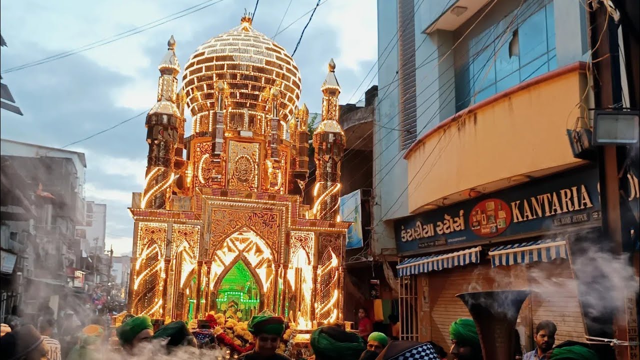 Today Jetpur Live Muharram Tajiya 17/07/2024 #mgashrafi yaHussain જેતપુર મોહરમ ૨૦૨૪/ ૧૦/મોહરમ