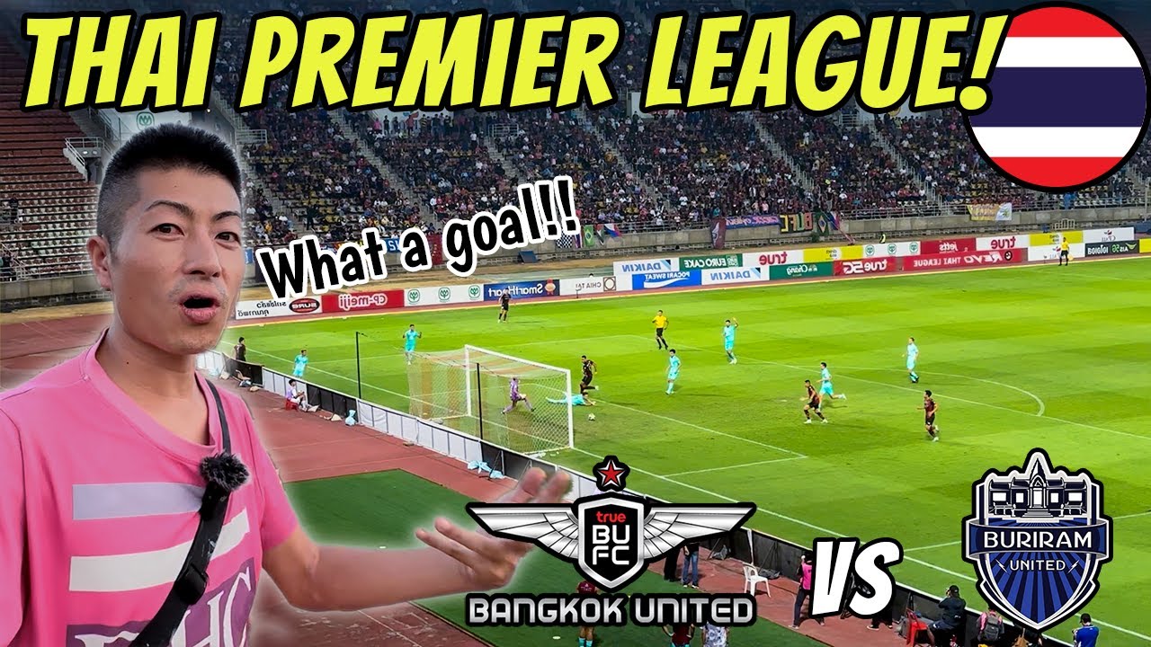 FIRST TIME Watching Thai Premier League in Bangkok! 🇹🇭